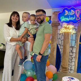 Larisa, Family in Baia Mare