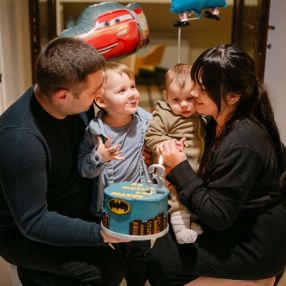 Marina, Family in Iași
