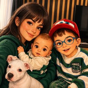 Alexandra, Familie în Pantelimon