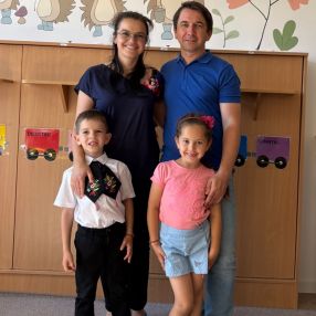 Florica, Familie în Sibiu