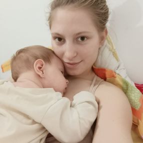 Ion ionelia, Familie în Voluntari