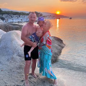Alina Georgiana, Familie în Chiajna