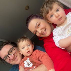 Alexandra Teodora, Familie în Iași