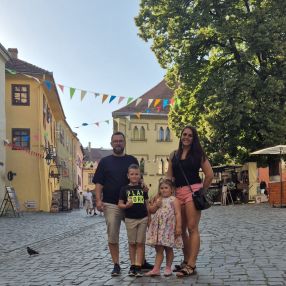 Cristian, Family in Târgu Mureș