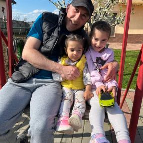 Viorel, Family in Ghimbav