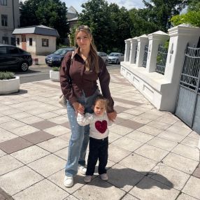 Aurelia  Veronica, Familie în Galați